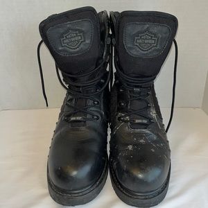🔥Harley-Davidson FXRG Gore-Tex riding boots 11M- Black
